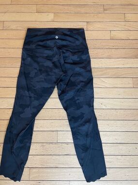 lululemon athletica women Black uCamouflage Leggings